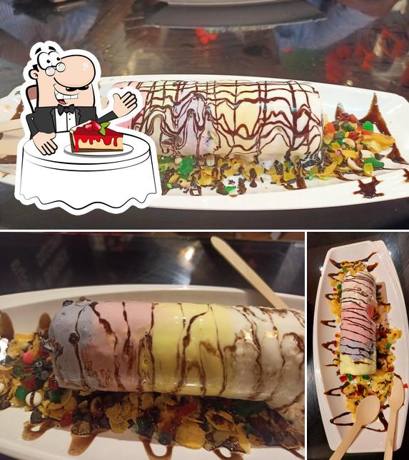 Nest Bakery & Cafe Hub offers a variety of sweet dishes