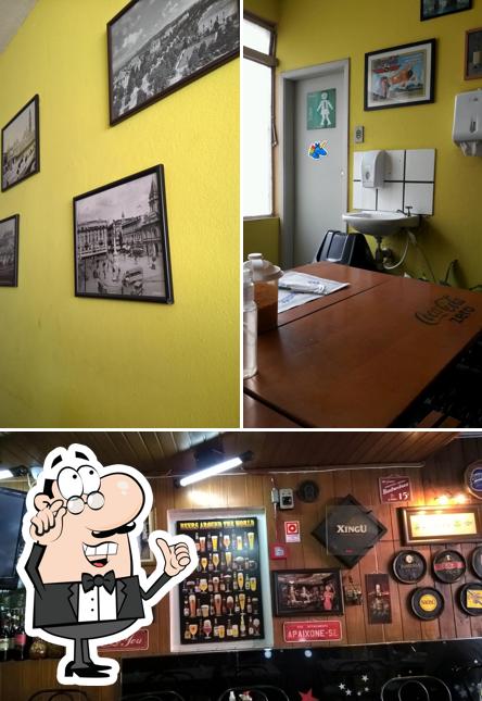 O interior do Seu Jorge Bar e Restaurante