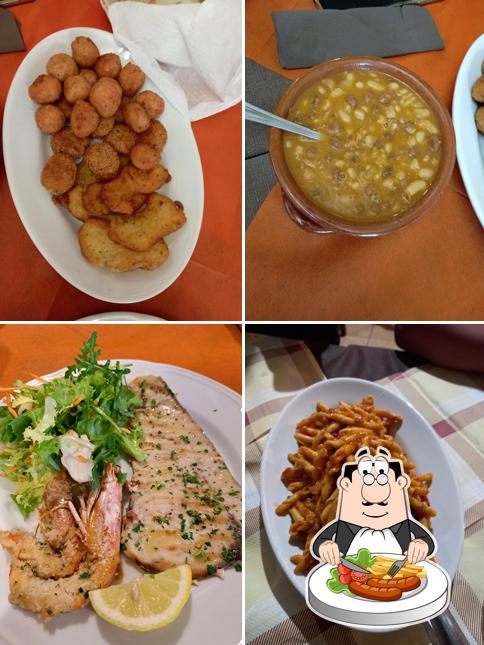 Cibo al Trattoria l'Antica Ricetta