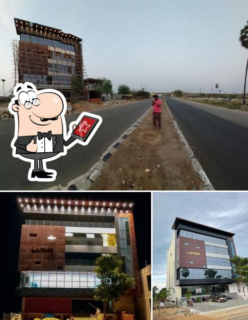Check out how Sk Ali Complex looks outside