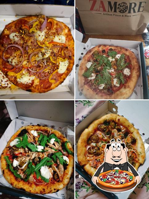 Order different kinds of pizza