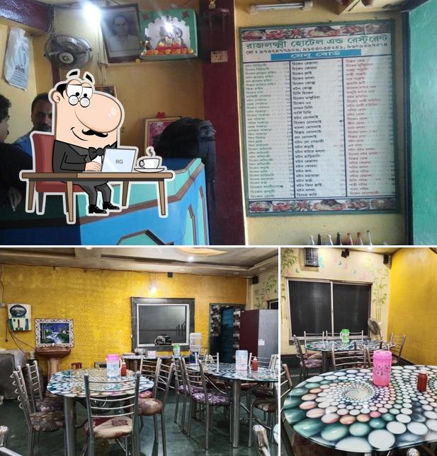 The interior of Rajlaxmi Hotel & Resturent