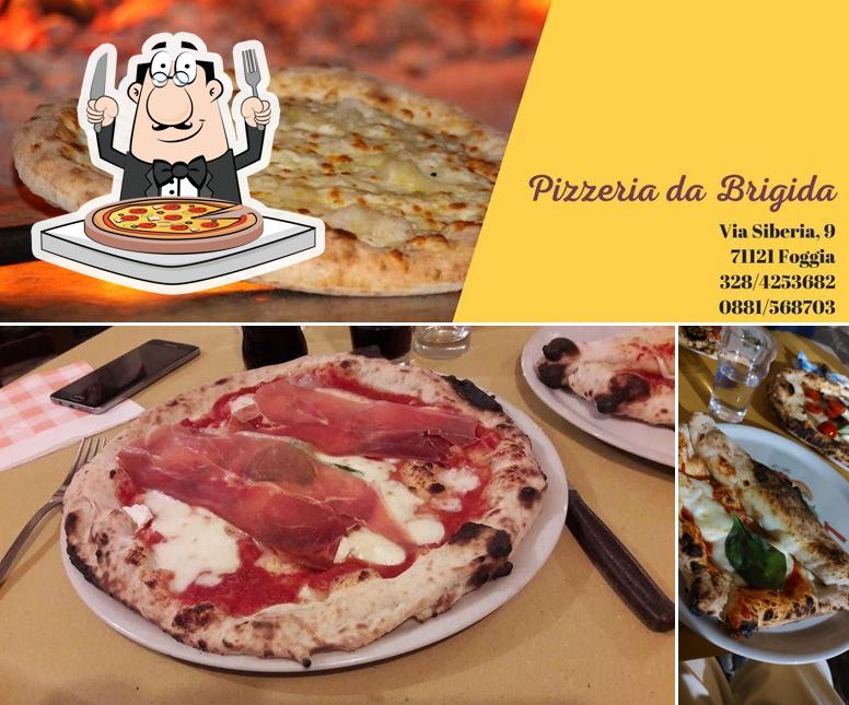 A Da Brigida, puoi prenderti una bella pizza