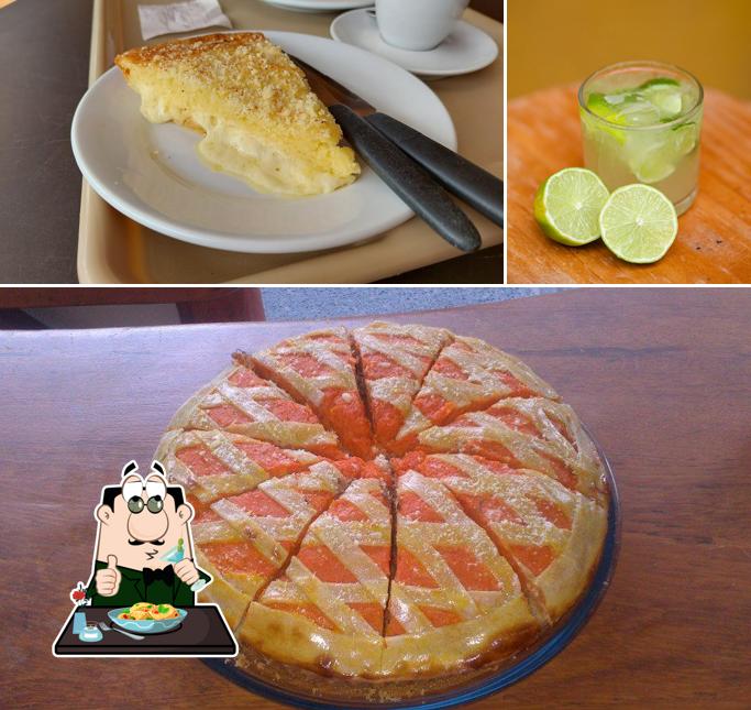 Platos en Café Caramelo