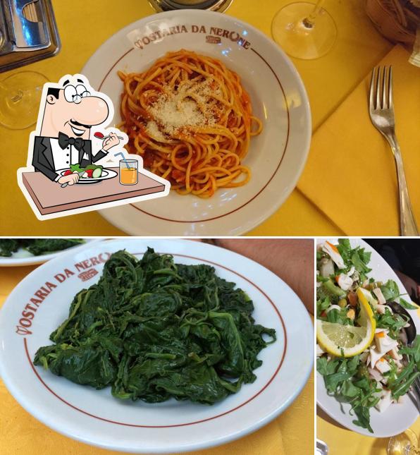 Platti al Hostaria da Nerone