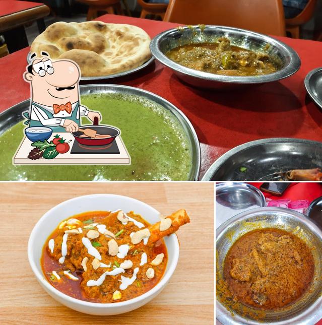 Chicken curry at M. M. Khan Hotel
