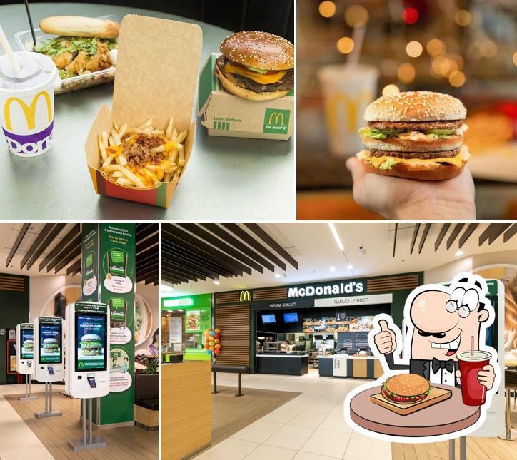 Prova un hamburger a McDonald’s City Center One Split