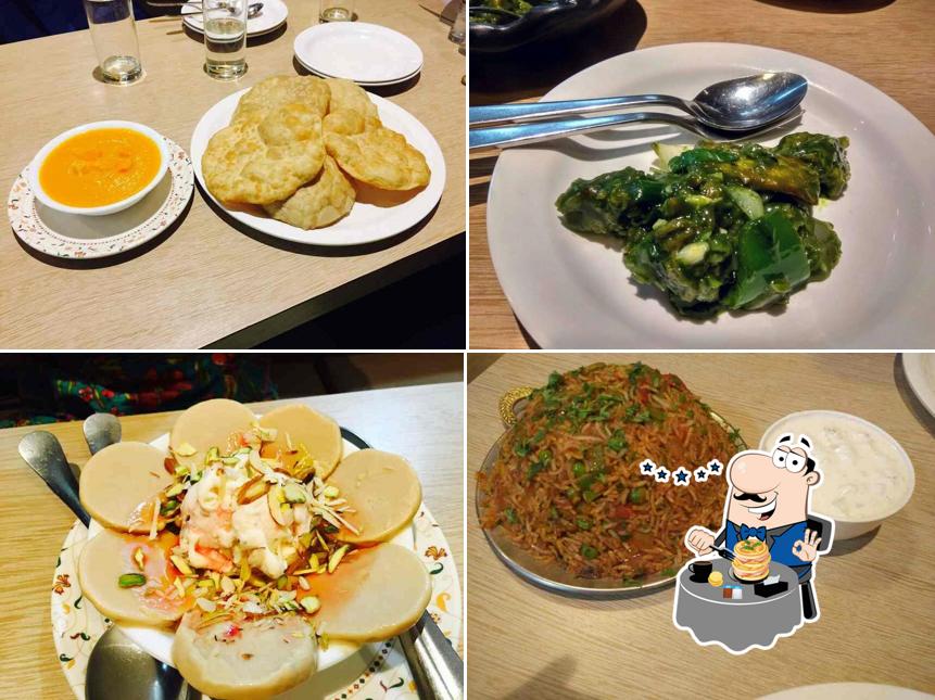 Food at Mira's Veg Restaurant