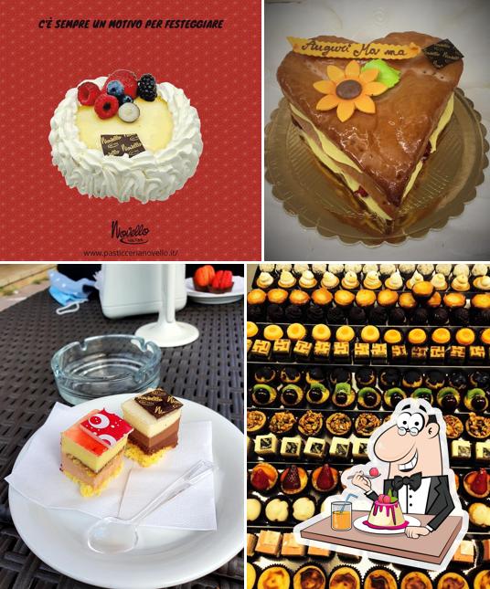 Pasticceria Novello offre un'ampia gamma di dolci