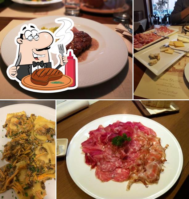 Prova i piatti di carne a De Feo Enoteca Ristorante