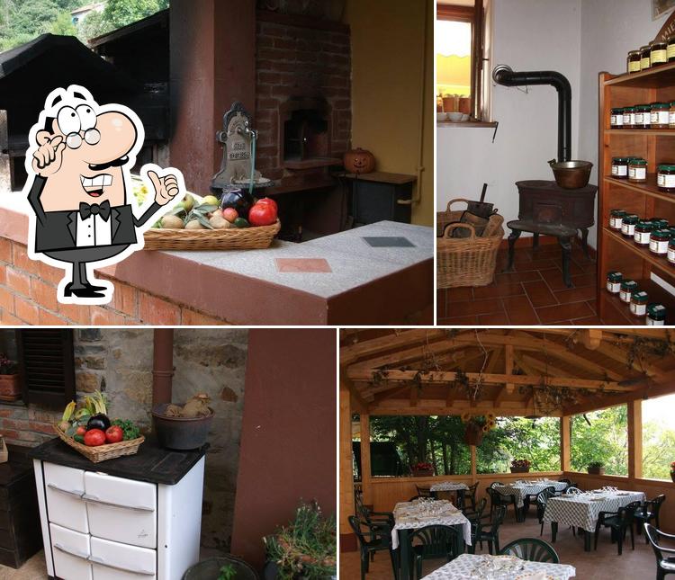 Gli interni di Agriturismo la camelaide