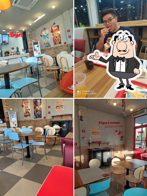 O interior do Bob's Burger - Drive Bady Bassitt Rio Preto