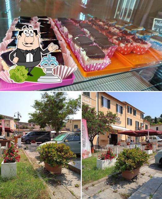 La foto di esterno e cibo da Il Gelato Degli Artisti