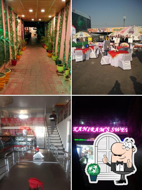 Check out how Kaniram's Sweets looks outside