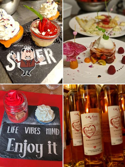 Cibo al Caveau du Moulin Semblanet - Martigny Bourg