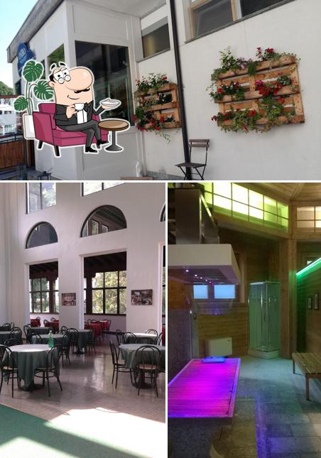 Gli interni di Óniro Terme di Bognanco