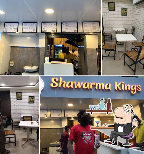 The interior of Shawarma Kings - Anna Nagar