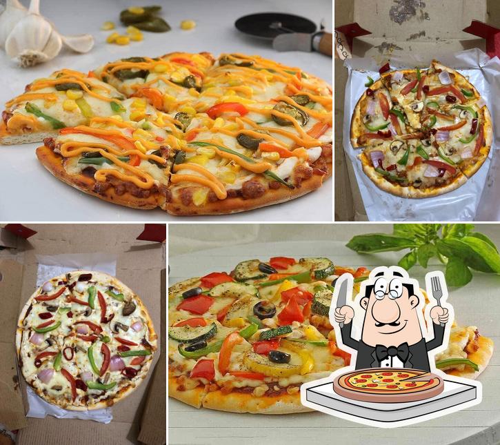 Get different types of pizza