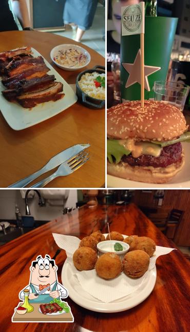 Costelas de porco em Seu Zé Beer & Co