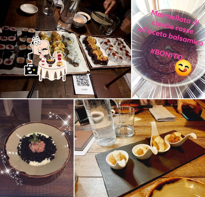 Cibo al Ristorante Giapponese Hanami Parma