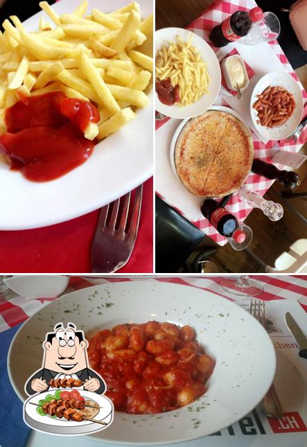 Platti al Pizzeria Angolo