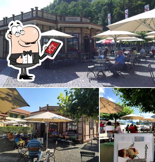 Gli esterni di Pilatus Cafe Buffet