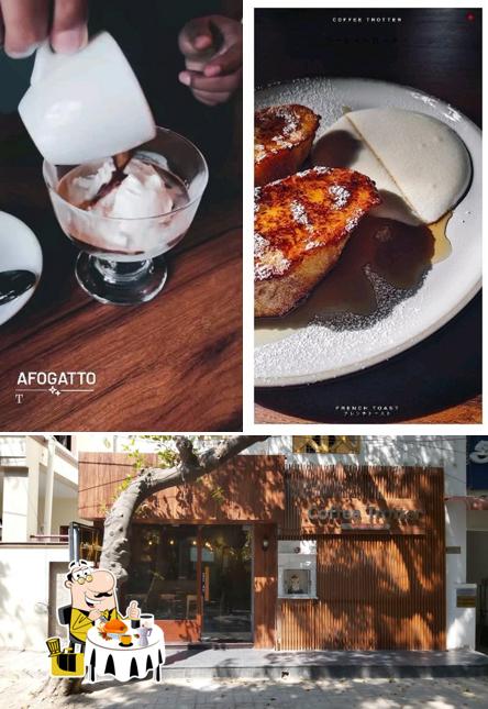 Coffee Trotter is distinguished by food and exterior