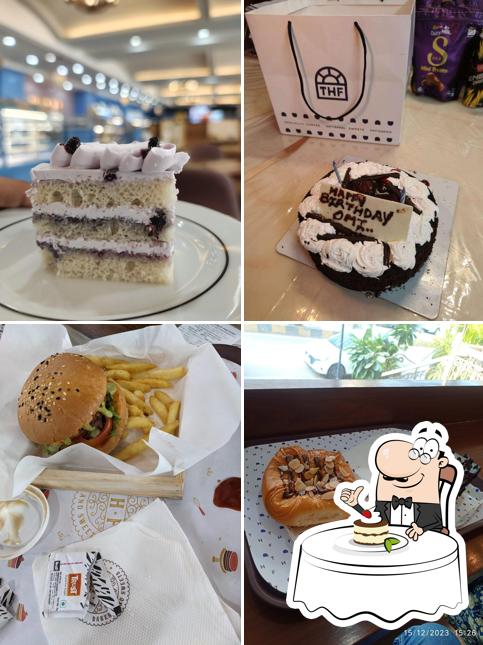 Tiramisu at The Hazelnut Factory cafe - Alambagh