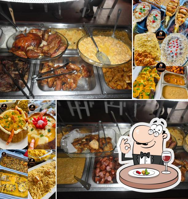 Platos en Churrascaria do Estudante