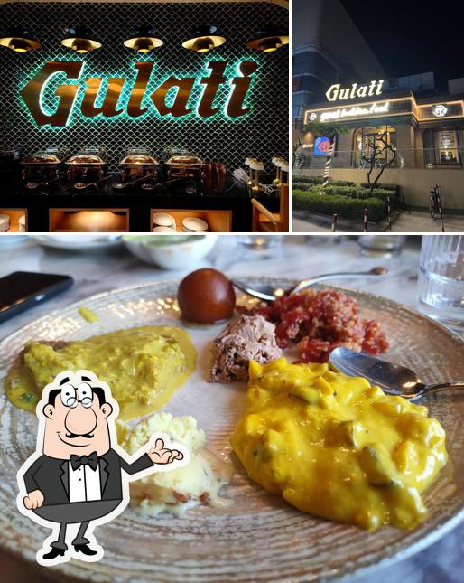 The image of Gulati Restaurant, Gurugram’s interior and food