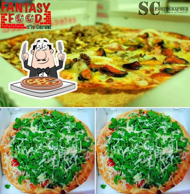 Scegli tra le svariate varianti di pizza