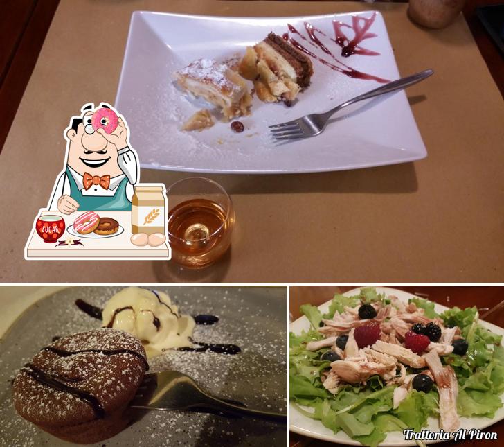 Al Piròn propone un'ampia selezione di dessert