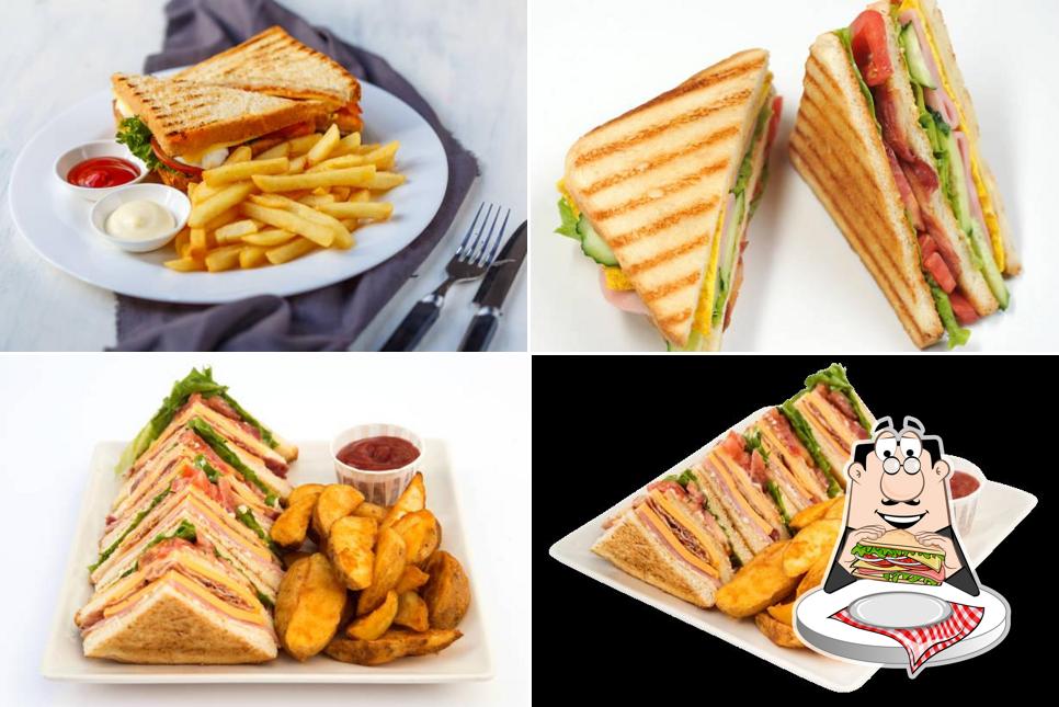 Club sandwich al BARLEY BITES