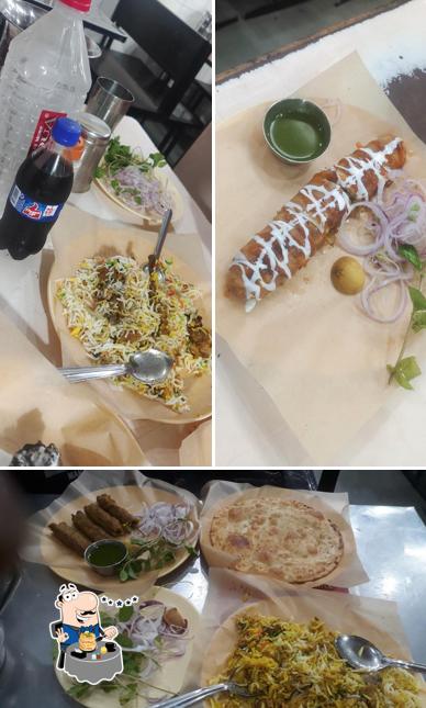 Meals at Bombay Seekh Paratha