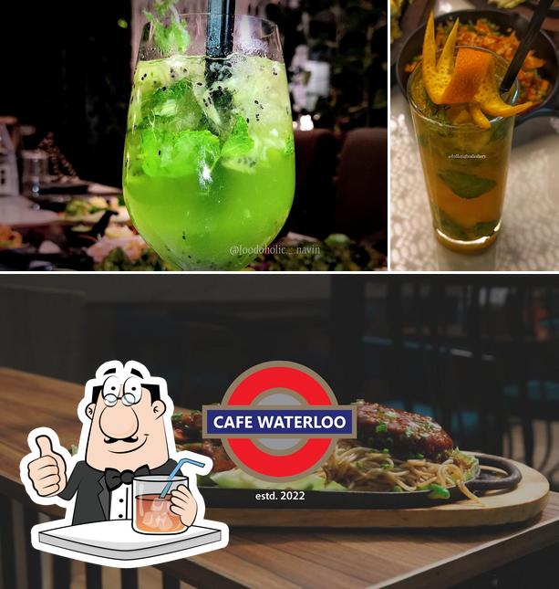This is the photo depicting drink and food at Cafe Waterloo