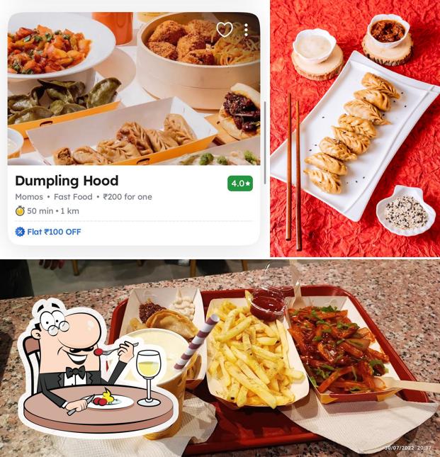 Food at Dumpling Hood Mandi