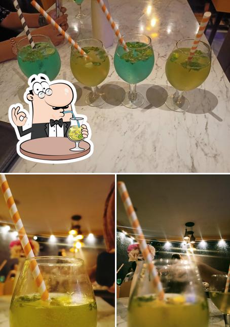 Order a drink from the menu