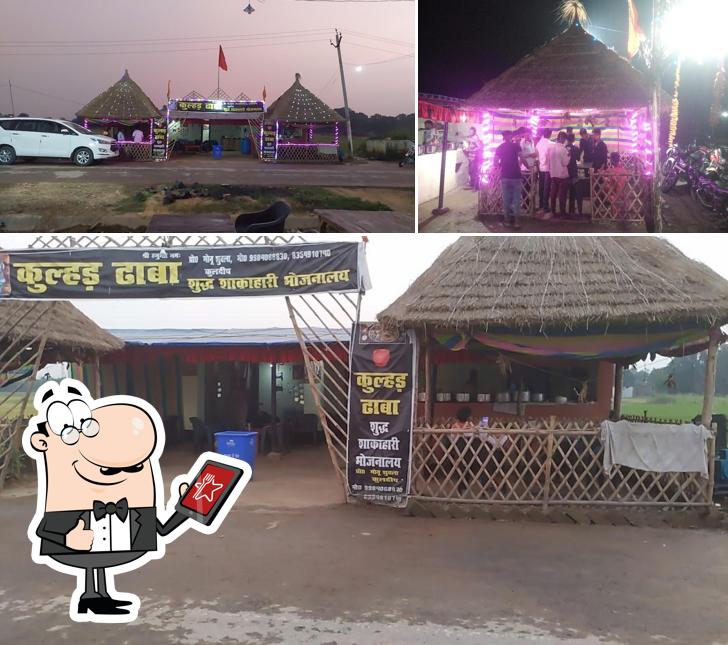 The exterior of Kulhad Dhaba