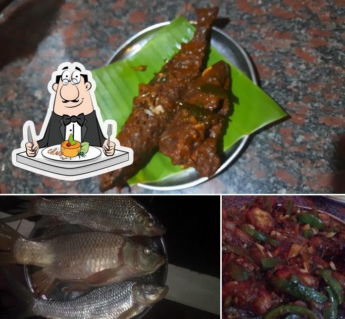Food at Manjushree Fish Palace