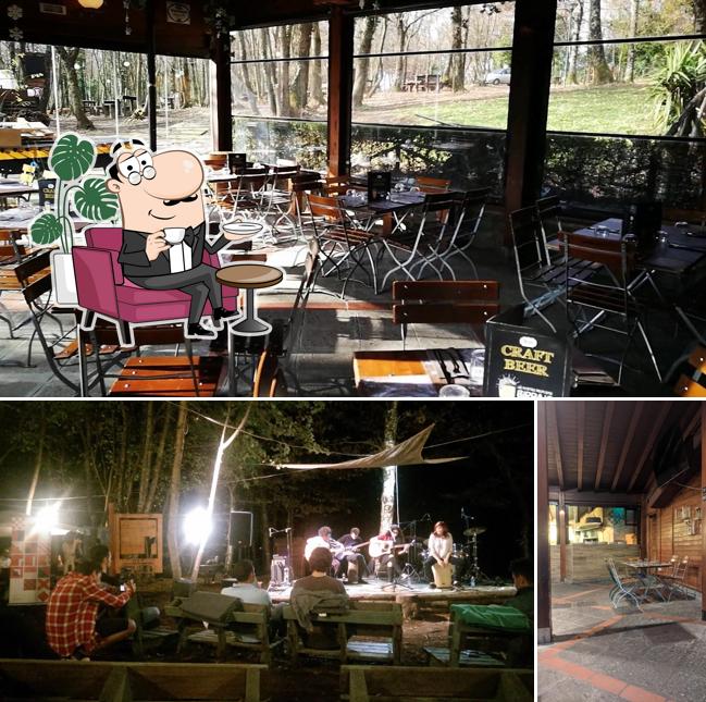 Gli interni di "Montegentile Sporting Club" Ristorante - Pizzeria - Sport- Natura