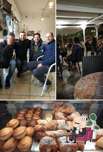 Questa è la immagine che raffigura la interni e cibo di Pasticceria Gelateria Picci e Capricci Di Marco Andronico