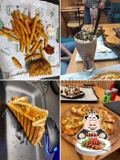 Food at Pine Café