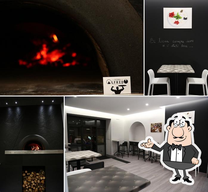 Gli interni di Pizzeria Alfredo
