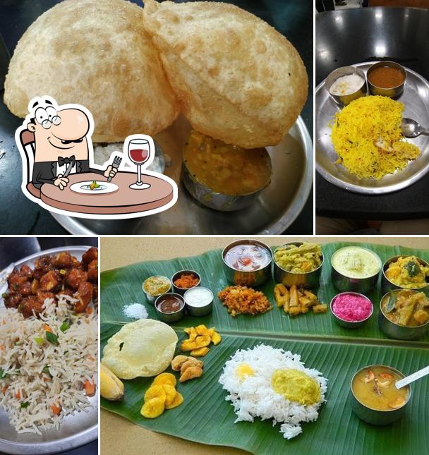 Meals at Annapoorna - Cross Cut Road