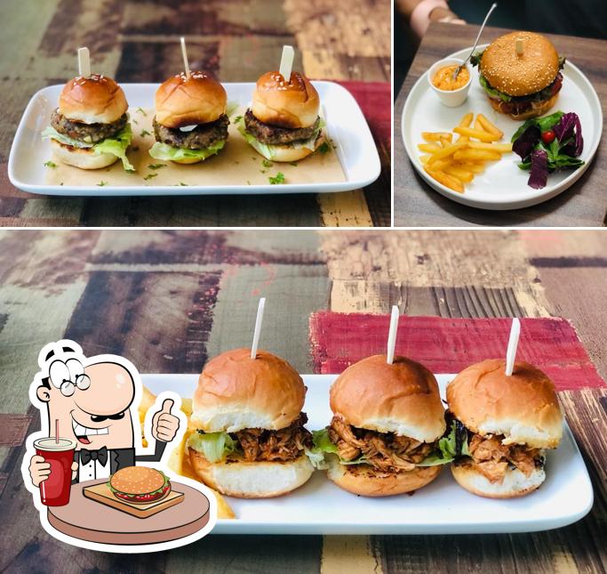 Try out a burger at THE BOHO BOX
