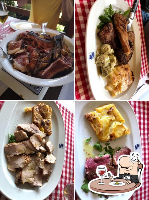 Cibo al Ristorante La Pergola