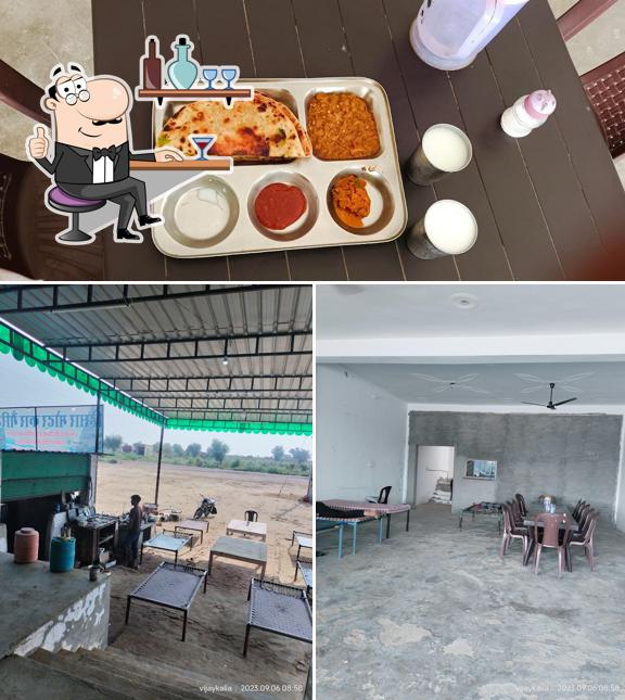 Among various things one can find interior and food at Shri Vinayak Hotel & Restaurant