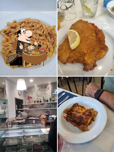 Platti al Trattoria Bar Reno Le Sorelle Casalecchio di Reno