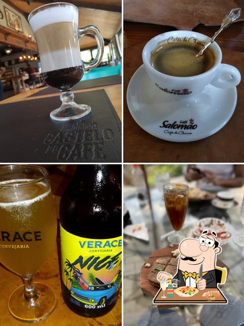Comida em Castelo do Café