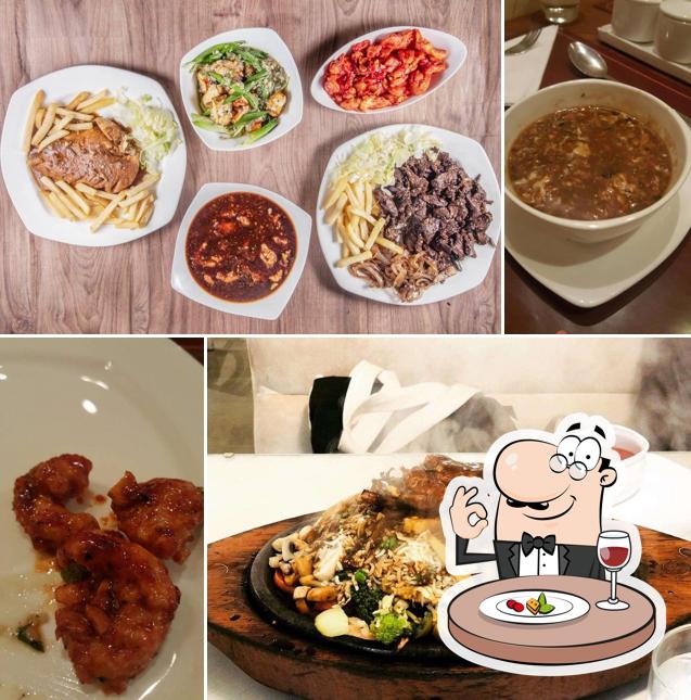 Food at Gondola Restaurant